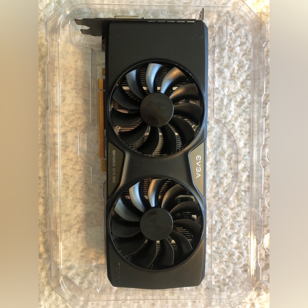 Used EVGA GEFORCE GTX 950 acx 2.0 Video graphics card